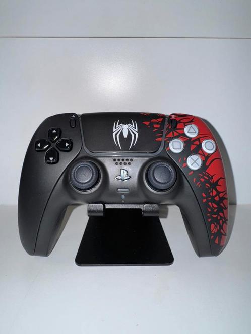 Custom Spiderman Playstation 5 controller, Spelcomputers en Games, Spelcomputers | Sony PlayStation 5, Zo goed als nieuw, Ophalen of Verzenden