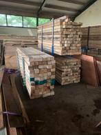 Balken/ palen/75 x 75, 95 x 2400, planken 45 x 145, Doe-het-zelf en Verbouw, Ophalen, Grenen, Zo goed als nieuw, 200 tot 250 cm