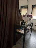 Stijlvolle Side Table / Tafel, Gebruikt, Minder dan 50 cm, Ophalen of Verzenden, Glas