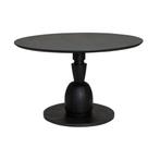 Eettafel Brunello rond-LIVINN ZEVENAAR, Ophalen of Verzenden, Nieuw, Rond, Overige houtsoorten