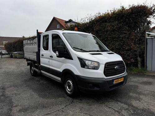 Ford Transit 310 2.0 TDCI L2H1 DC KIPPER! 7P (bj 2019), Auto's, Bestelauto's, Bedrijf, Te koop, Ford, Diesel, Euro 6, Handgeschakeld