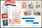 Speciale vlucht Eindhoven-Schipvhol ivm 60 jaar Philips 1951, Postzegels en Munten, Brieven en Enveloppen | Nederland, Verzenden