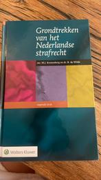 Grondtrekken van het Nederlandse strafrecht, Ophalen of Verzenden, Zo goed als nieuw