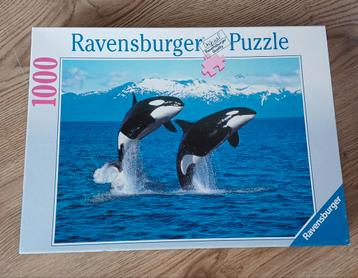 Ravensburger Puzzel 1000 stukjes - Orka's beschikbaar voor biedingen