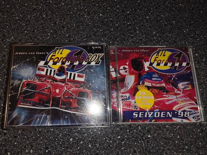 Jeroen van Inkel Formule 1 Box - RTL F1 &Seizoen '98, Cd's en Dvd's, Cd's | Overige Cd's, Gebruikt, Boxset, Ophalen of Verzenden