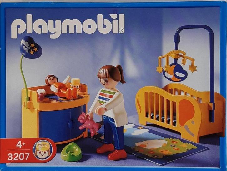 Playmobil kinderkamer (3207), Kinderen en Baby's, Speelgoed | Playmobil, Zo goed als nieuw, Complete set, Ophalen of Verzenden