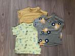 T-shirts jongen Hema en H&M maat 62 - 3 stuks, Ophalen, Gebruikt, Jongetje, Shirtje of Longsleeve