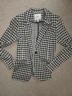 ICHI Zwart Wit Geruit Jasje Maat XS, ICHI, Zwart, Ophalen of Verzenden, Zo goed als nieuw