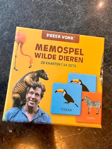 Freek Vonk Memospel – Wilde Dieren (zo goed als nieuw) beschikbaar voor biedingen