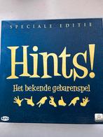 Hints! Speciale Editie - Gebarenspel, Hobby en Vrije tijd, Gezelschapsspellen | Bordspellen, Drie of vier spelers, Ophalen of Verzenden