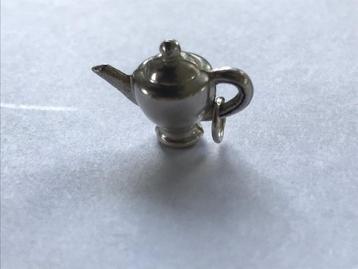 bedel koffiepot theepot sterling zilver 925 met ophangoogje beschikbaar voor biedingen