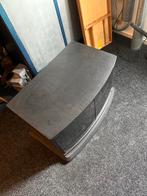 GRATIS Zwart Tv Kastje met Glazen Deuren, Ophalen, Gebruikt, 50 tot 100 cm, Glas