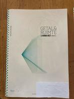 Getal & Ruimte 1 VMBO-KGT deel 1 - Werkboek, Ophalen of Verzenden, Gelezen, VMBO, Wiskunde A