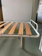Logeerbed / opklapbed eenpersoons, Huis en Inrichting, Slaapkamer | Bedden, Ophalen, Gebruikt, 90 cm, Eenpersoons