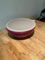 Grote Tupperware Voorraad Bak ( rood, 32 cm doorsnee ), Gebruikt, Ophalen of Verzenden, Rood