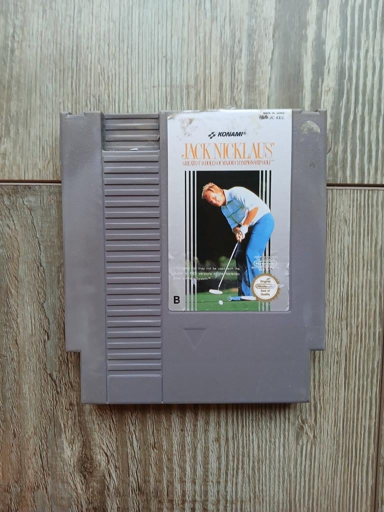 Jack Nicklaus NES Game - Golf Klassieker!, Gebruikt, 1 speler, Ophalen of Verzenden, Vanaf 3 jaar
