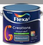 Muurverf, Doe-het-zelf en Verbouw, Verf, Beits en Lak, Ophalen, Nieuw, Blauw