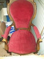 Rode barok stoel, Antiek en Kunst, Ophalen