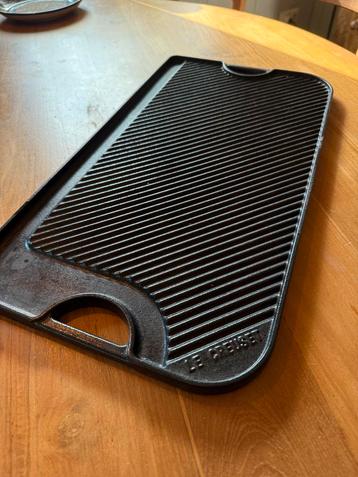 Le Creuset Grillplaat XL - Gietijzer - 45x25,5cm beschikbaar voor biedingen