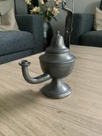 Tinnen olielampje, Antiek en Kunst, Antiek | Tin, Ophalen of Verzenden