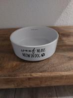 Riviera Maison Woof eet/drink bak porselein, Ophalen of Verzenden, Nieuw