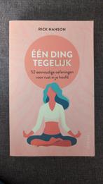 Eén Ding Tegelijk - Rick Hanson, Gelezen, Ophalen of Verzenden, Rick Hanson, Meditatie of Yoga