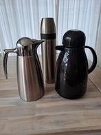 2 Isoleerkannen en 1 thermosfles, Huis en Inrichting, Ophalen of Verzenden, Overige materialen, Overige stijlen