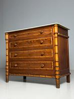 Faux Bamboo ladekast commode 1900, Ophalen