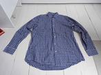 Geblokte blouse van Claude Vigo, Kleding | Heren, Overhemden, Blauw, Claude Vigo, Halswijdte 43/44 (XL), Ophalen of Verzenden