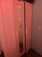IKEA kledingkast wit, Gebruikt, Met hangruimte, Ophalen of Verzenden, 150 tot 200 cm
