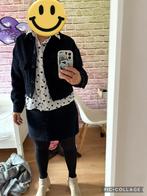 Leuke Wibra set: rok, blouse, jasje - mt 40, Ophalen of Verzenden, Zo goed als nieuw, Maat 38/40 (M), Zwart