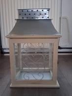 Twee mooie windlichten, Ophalen, Zo goed als nieuw, Hout