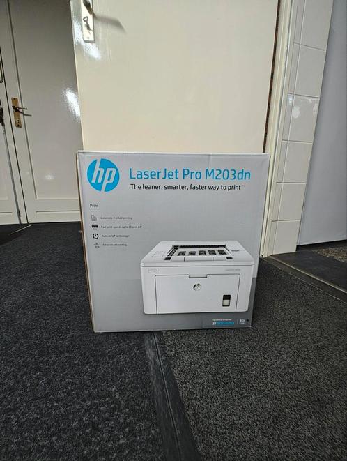 HP LaserJet Pro M203dn Laserprinter - NIEUW in doos, Computers en Software, Printers, Nieuw, Printer, Laserprinter, Zwart-en-wit printen