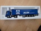 Mercedes Benz 1840 1:50 Aldi Vrachtwagen, Ophalen of Verzenden, Zo goed als nieuw, Bus of Vrachtwagen