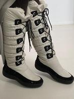 Snowboots Linda met wol gevoerd land creme roomwit 39 40, Snowboots, Overige merken, Ophalen of Verzenden, Zo goed als nieuw