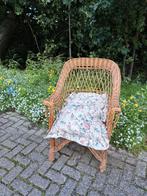 Brocante stoel, Huis en Inrichting, Ophalen, Gebruikt, Wit, Eén