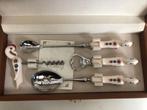 Mid century Haddad cutlery bestekdoos vogels Lebanon, Ophalen of Verzenden