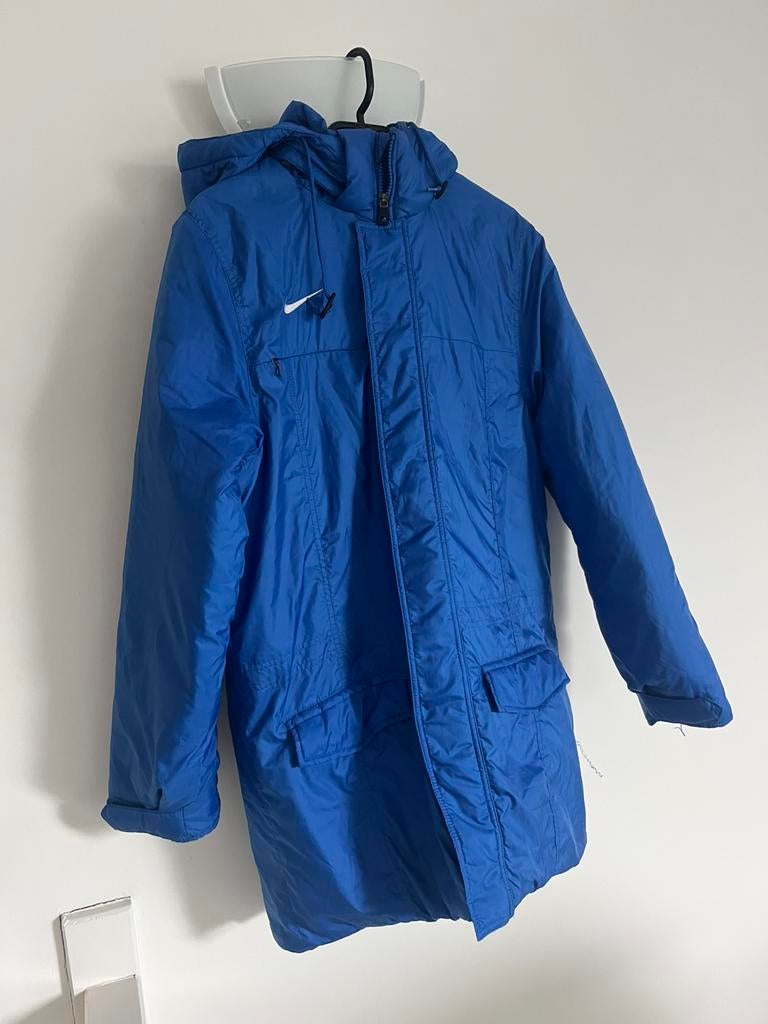 Nike lange dugout jas maat S, Ophalen of Verzenden, Zo goed als nieuw, Zwart