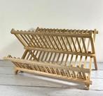 Vintage houten afdruiprek inklapbaar, Ophalen of Verzenden, Zo goed als nieuw
