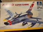 Italeri f-100d, 1:72 tot 1:144, Italeri, Ophalen of Verzenden, Zo goed als nieuw