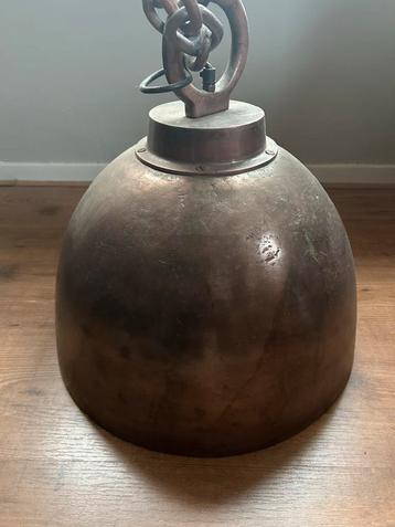 Robuuste koperen hanglamp -  nieuw! beschikbaar voor biedingen