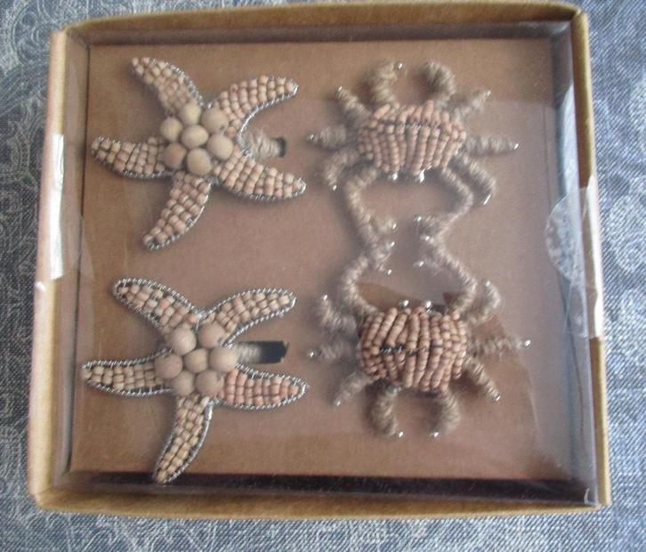 Riviera Maison Servetringen  - Sealife, Huis en Inrichting, Keuken | Servies, Nieuw, Overige typen, Overige stijlen, Ophalen of Verzenden