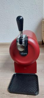 The KRUPS SUB Compact Rood Biertap, Witgoed en Apparatuur, Thuistaps, Zo goed als nieuw, Krups, Ophalen