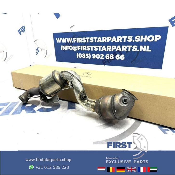 W167 GLE 63 AMG KATALYSATOR V167 C167 GLE63s A1674904104 V16, Auto-onderdelen, Uitlaatsystemen, Mercedes-Benz, Gebruikt, Ophalen of Verzenden