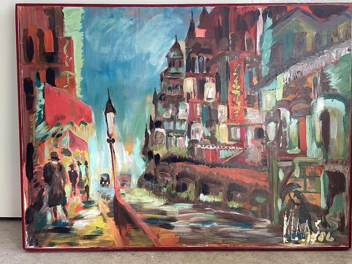 Schilderij Harmen Klaas Post, Antiek en Kunst, Kunst | Schilderijen | Modern, Ophalen of Verzenden