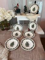 Spode Christmas Tree taart of dessert  Bordjes - 8x Nieuw!, Ophalen, Nieuw, Bord(en), Overige stijlen