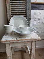 Oude brocante schalen van Regout en SCM, Ophalen of Verzenden