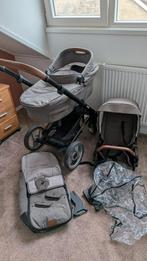 Mutsy Nio Kinderwagen - Sea Green/Black/Cognac, Kinderwagen, Gebruikt, Ophalen of Verzenden, Mutsy