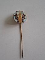 Zeer oude emaille speld, Verzamelen, Speldjes, Pins en Buttons, Ophalen of Verzenden, Gebruikt, Overige onderwerpen