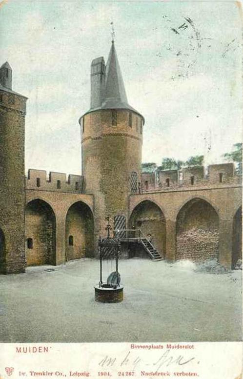 (301-019-039) Muiden Muiderslot, Verzamelen, Ansichtkaarten | Nederland, Noord-Holland, Verzenden